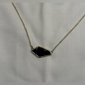 Kendra Scott Black Y Shape Pendant